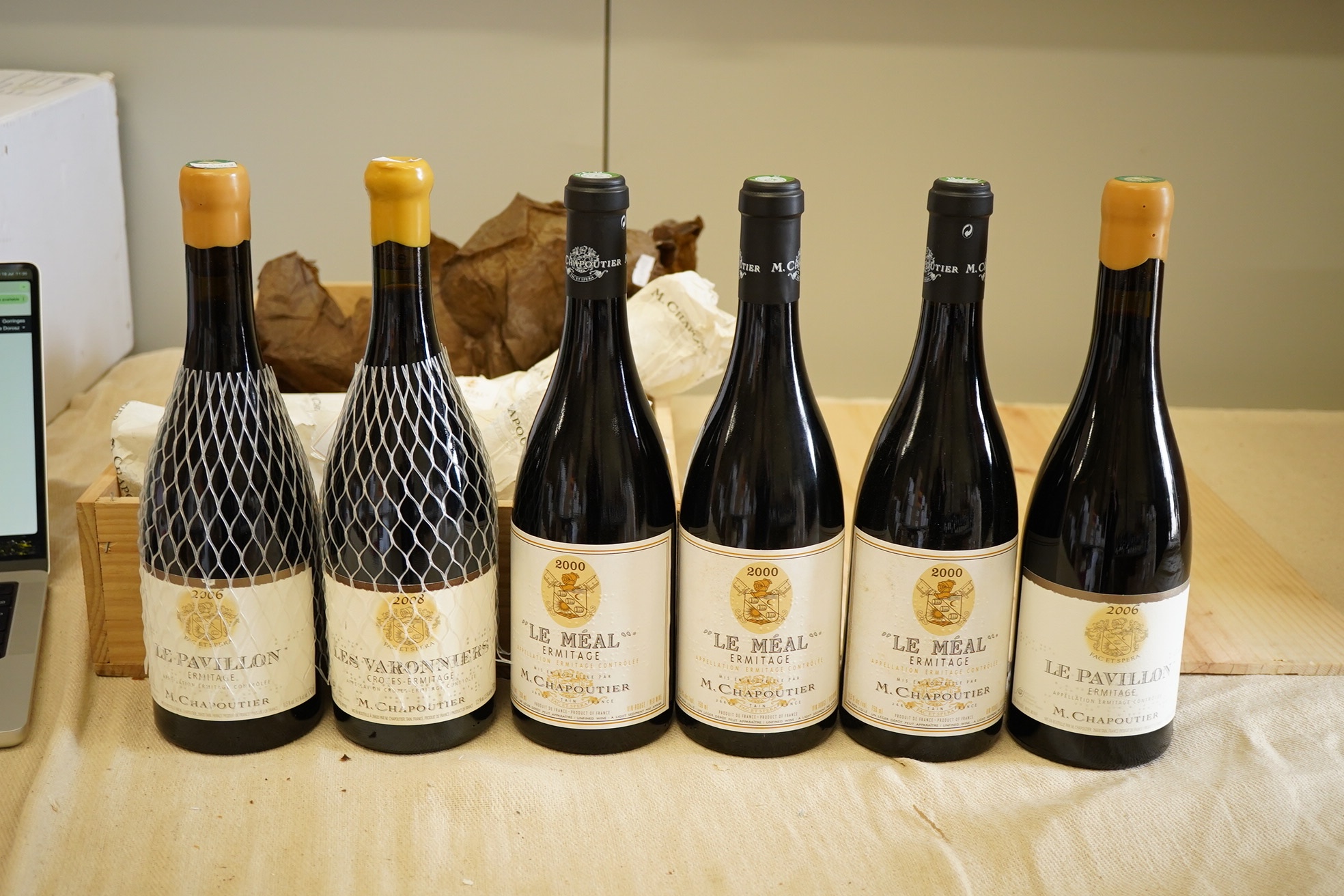 Domaine M. Chapoutier: A mixed parcel of Côtes du Rhône red wine